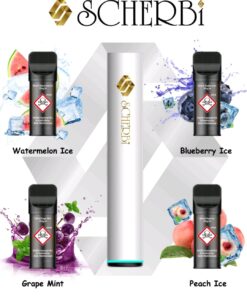 Scherbi - Pods E-Shisha  (20mg Nikotin) 2 Stück ca. 800 Züge